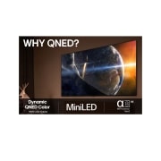 LG 85'' QNED MiniLED AI QNED93 4K Smart TV 2025, 85-tommers LG QNED evo AI QNED93 MiniLED 4K Smart TV 2025, 85QNED93A6A, thumbnail 9