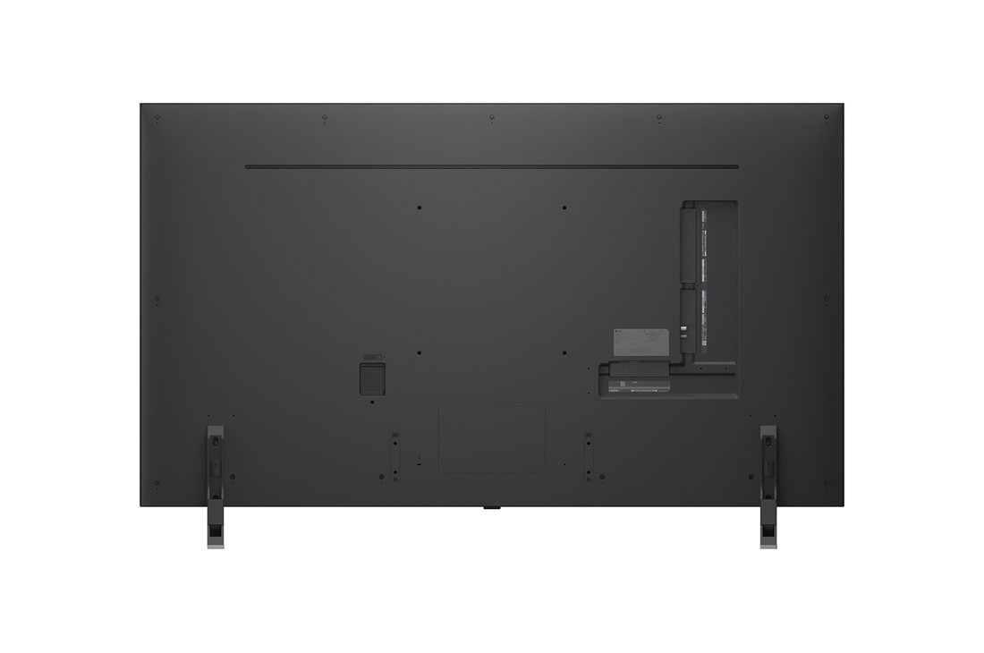 LG 65'' QNED evo MiniLED AI QNED85 4K Smart TV 2025, Visning bakfra av LG QNED evo QNED85 TV, 65QNED85A6C, thumbnail 3