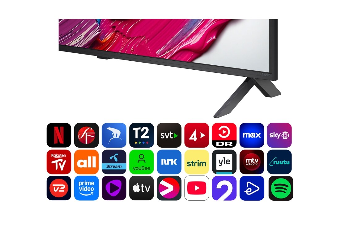 LG 86'' QNED AI QNED8E 4K Smart TV 2025, 86-tommers LG QNED AI QNED8E 4K Smart TV 2025, 86QNED8EA6B, thumbnail 5