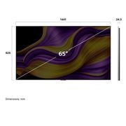 LG 65'' OLED evo AI G5 4K Smart TV 2025, dimensions view, OLED65G54LW, thumbnail 4