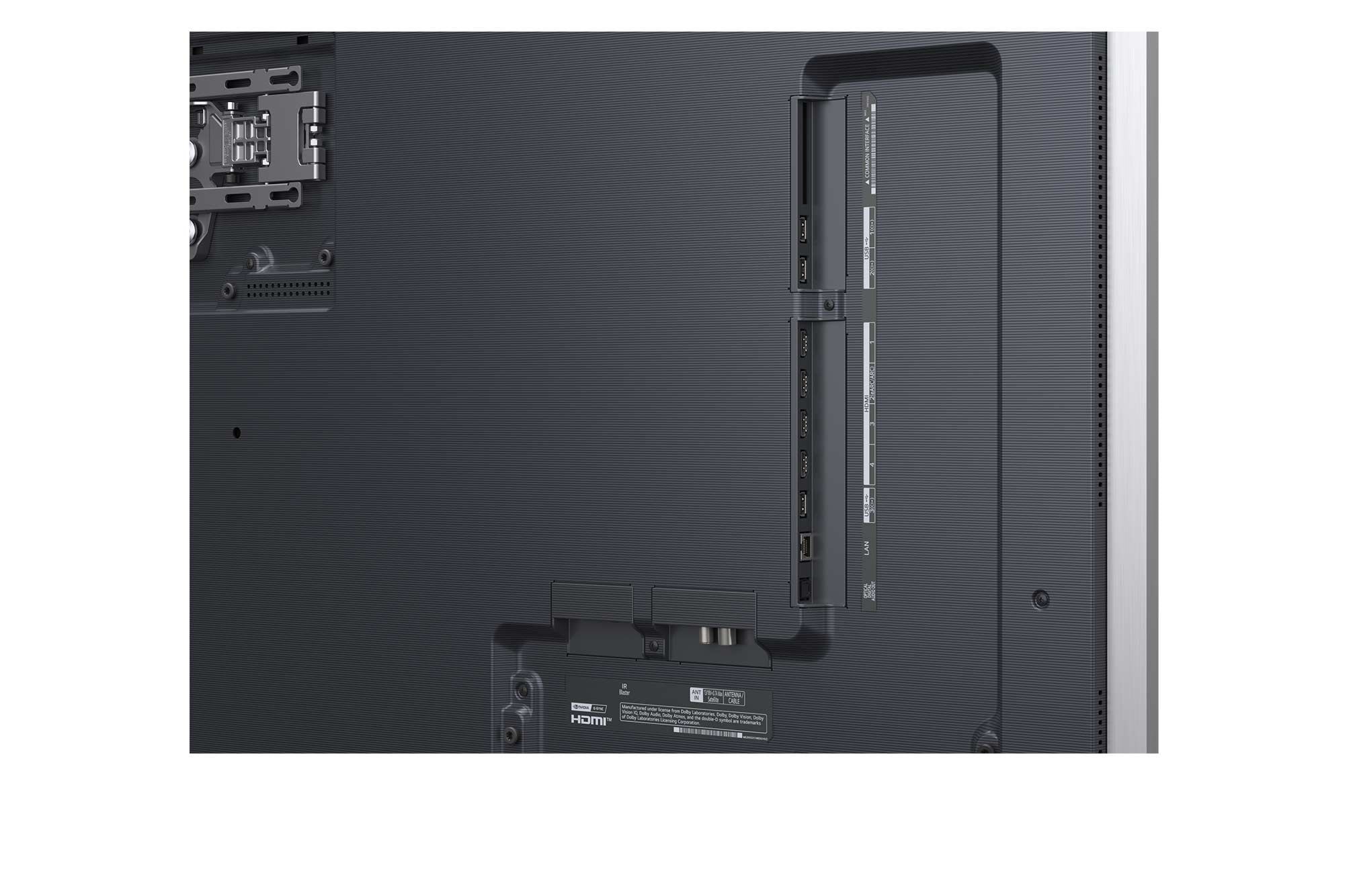 LG 77'' OLED evo AI G5 4K Smart TV 2025, rear detail view, OLED77G54LW, thumbnail 14