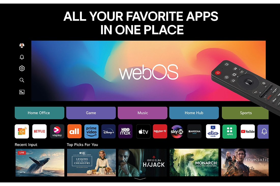 LG 86'' QNED evo MiniLED AI QNED85 4K Smart TV 2025, detail view, 86QNED85A6C, thumbnail 5