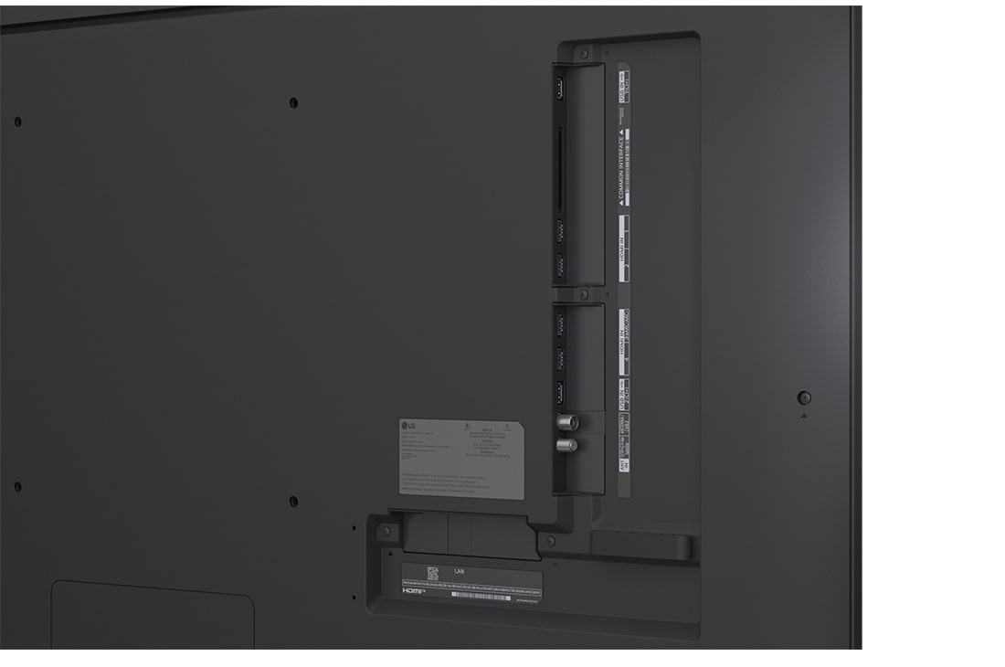 LG 86'' QNED evo MiniLED AI QNED85 4K Smart TV 2025, rear view, 86QNED85A6C, thumbnail 13