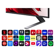 LG 86'' QNED evo MiniLED AI QNED85 4K Smart TV 2025, detail view, 86QNED85A6C, thumbnail 4