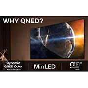 LG 86'' QNED evo MiniLED AI QNED85 4K Smart TV 2025, detail view, 86QNED85A6C, thumbnail 8