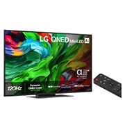 LG 55'' QNED MiniLED AI QNED86 4K Smart TV 2025, 55-tommers LG QNED evo AI QNED86 4K Smart TV 2025, 55QNED86A6A, thumbnail 2