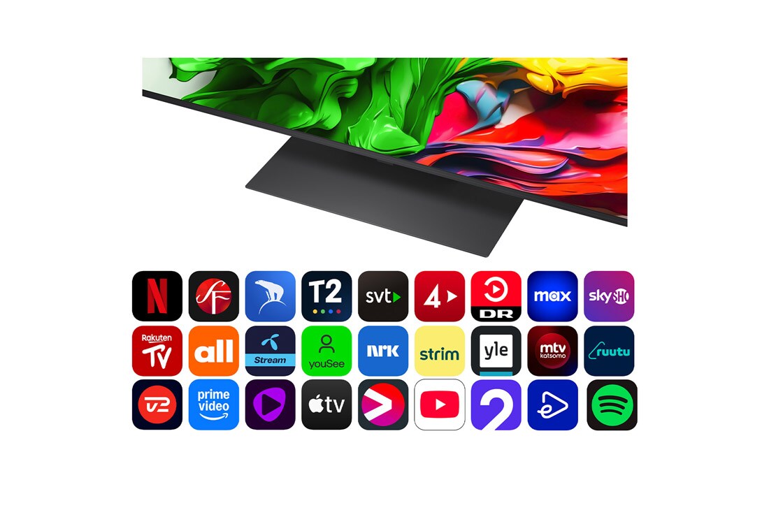 LG 50'' QNED AI QNED86 4K Smart TV 2025, 43-tommers LG QNED evo AI QNED86 4K Smart TV 2025, 50QNED86A6C, thumbnail 4