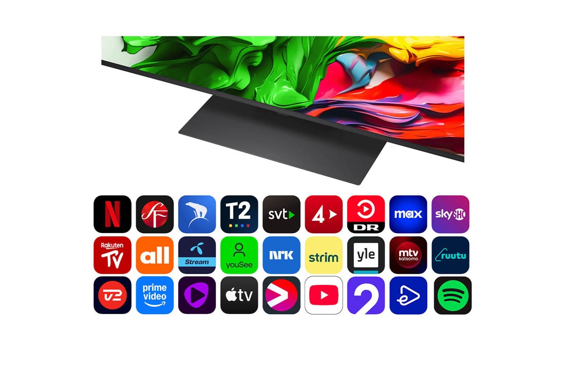 LG 43'' QNED AI QNED86 4K Smart TV 2025, 43-tommers LG QNED evo AI QNED86 4K Smart TV 2025, 43QNED86A6C, thumbnail 4