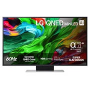 LG 43'' QNED AI QNED86 4K Smart TV 2025, 43-tommers LG QNED evo AI QNED86 4K Smart TV 2025, 43QNED86A6C, thumbnail 1