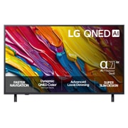 LG 50''  QNED AI QNED82 4K Smart TV 2025, 50-tommers LG QNED AI QNED8E 4K Smart TV 2025, 50QNED82A6B, thumbnail 1
