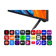 LG 50''  QNED AI QNED82 4K Smart TV 2025, 50-tommers LG QNED AI QNED8E 4K Smart TV 2025, 50QNED82A6B, thumbnail 5