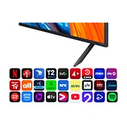 LG 55''  QNED AI QNED82 4K Smart TV 2025, 55-tommers LG QNED AI QNED8E 4K Smart TV 2025, 55QNED82A6B, thumbnail 5