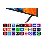 LG 86''  QNED AI QNED82 4K Smart TV 2025, 86-tommers LG QNED AI QNED8E 4K Smart TV 2025, 86QNED82A6B, thumbnail 5