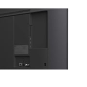 LG 75'' UHD AI UA75 4K Smart TV 2025, Sci-fi-innhold spilles av på en LG TV-skjerm. På skjermen vises grensesnittet for AI Chatbot. Brukeren sendte melding til chatbot om at skjermen er for mørk. Chatbot tilbød løsninger på problemet. Hel, 75UA75006LA, thumbnail 15