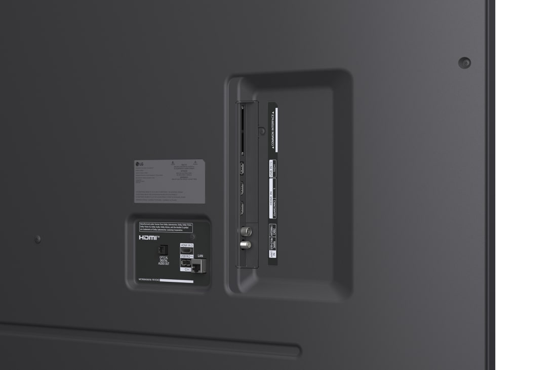 LG 75'' NanoCell AI NANO80 4K Smart TV 2025, detial view, 75NANO80A6B, thumbnail 14