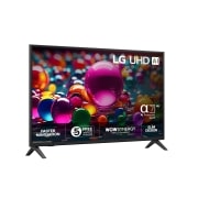 LG 43'' UHD AI UA75 4K Smart TV 2025, Visning bakfra av LG UHD UA75 TV., 43UA75006LA, thumbnail 2