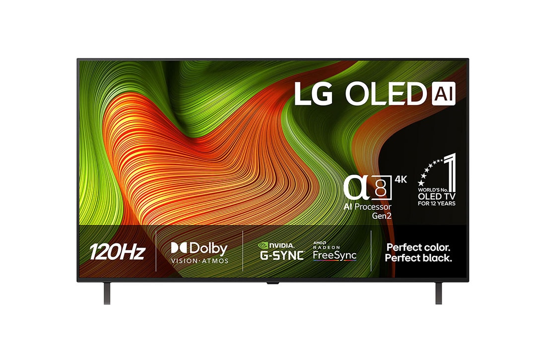LG 48 tommers LG OLED AI B5 4K Smart TV 2025, 48-tommers LG OLED evo AI B5 4K Smart TV 2025, OLED48B56LA