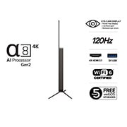 LG 48'' OLED AI B5 4K Smart TV 2025, 48-tommers LG OLED evo AI B5 4K Smart TV 2025, OLED48B56LA, thumbnail 3