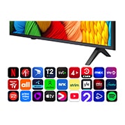 LG 43'' NanoCell AI NANO80 4K Smart TV 2025, detial view, 43NANO80A6B, thumbnail 5