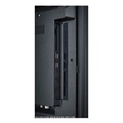 LG 55'' UHD AI UA73 4K Smart TV 2025, Sci-fi-innhold spilles av på en LG TV-skjerm. På skjermen vises grensesnittet for AI Chatbot. Brukeren sendte melding til chatbot om at skjermen er for mørk. Chatbot tilbød løsninger på problemet. Hel, 55UA73006LA, thumbnail 15