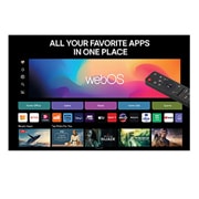 LG 50'' UHD AI UA73 4K Smart TV 2025, Før-og-etter sammenligning av hvordan LG 4K Super oppskalering gir bedre bildekvalitet. To paneler viser samme bilde av en fargerik fugl som sitter på en gren i skogen, panelet til høyre er tåkete. Ti, 50UA73006LA, thumbnail 6