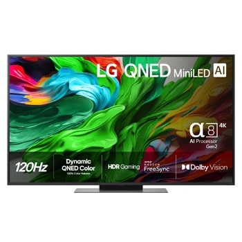 55-tommers LG QNED evo AI QNED86 4K Smart TV 20251