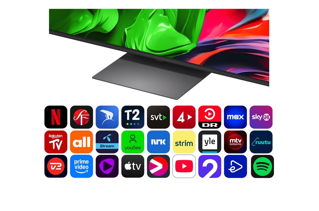 LG 100'' QNED MiniLED AI QNED86 4K Smart TV 2025, Visning fra venstre side av LG QNED evo QNED85 TV , 100QNED86A6, thumbnail 4