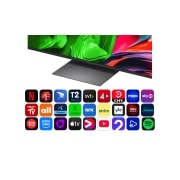 LG 100'' QNED MiniLED AI QNED86 4K Smart TV 2025, Visning fra venstre side av LG QNED evo QNED85 TV , 100QNED86A6, thumbnail 4