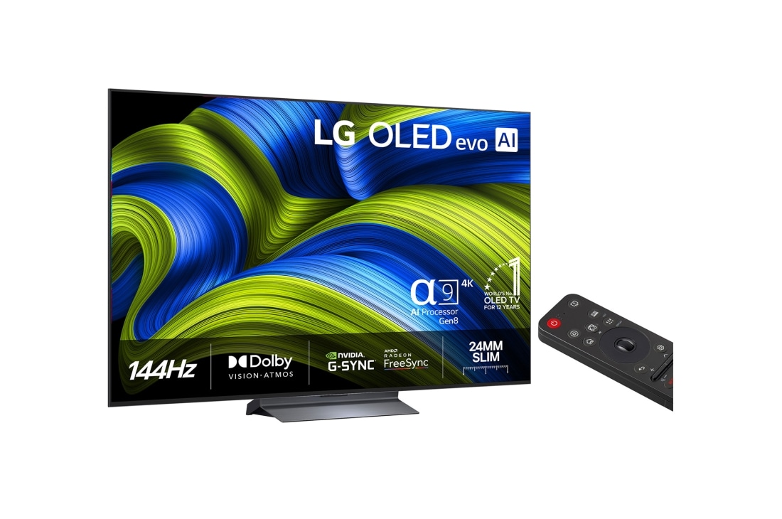 LG 55'' OLED evo AI C5 Pro 4K Smart TV 2025, OLED55C5ELB, thumbnail 2