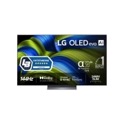 LG 55'' OLED evo AI C5 Pro 4K Smart TV 2025, OLED55C5ELB, thumbnail 1