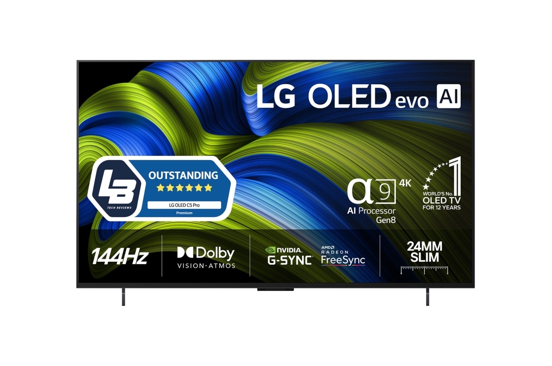 LG 42 tuuman LG OLED evo AI C5 Pro 4K -älytelevisio 2025, OLED42C5ELB