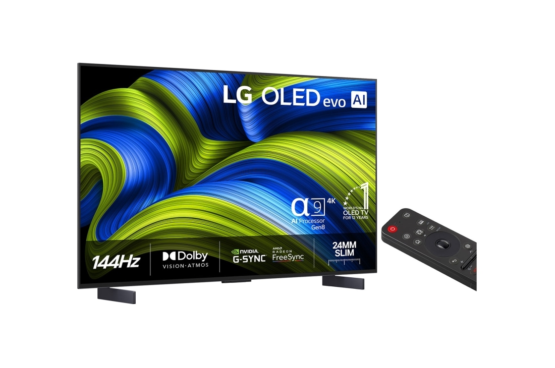 LG 42'' OLED evo AI C5 Pro 4K Smart TV 2025, OLED42C5ELB, thumbnail 2