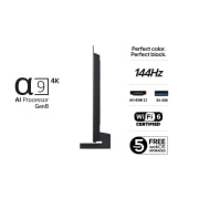 LG 42'' OLED evo AI C5 Pro 4K Smart TV 2025, OLED42C5ELB, thumbnail 3