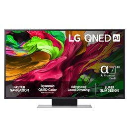 50-tommers LG QNED AI QNED81 4K Smart TV 20252