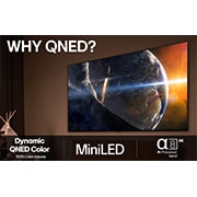 LG 85'' QNED evo MiniLED AI QNED92 4K Smart TV 2025, 85-tommers LG QNED evo AI QNED93 MiniLED 4K Smart TV 2025, 85QNED92A6A, thumbnail 9