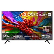 LG 65'' QNED evo MiniLED AI QNED92 4K Smart TV 2025, 85-tommers LG QNED evo AI QNED92 MiniLED 4K Smart TV 2025, 65QNED92A6A, thumbnail 1