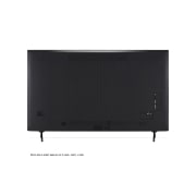 LG 85'' QNED evo MiniLED AI QNED92 4K Smart TV 2025, Nærbilde av en LG TV-skjerm som viser hvordan AI Search fungerer. Et lite chattevindu er åpent og viser hvordan brukeren spurte om hvilke sportsspill som er tilgjengelige. AI Search svarte via chatten, 85QNED92A6A, thumbnail 13