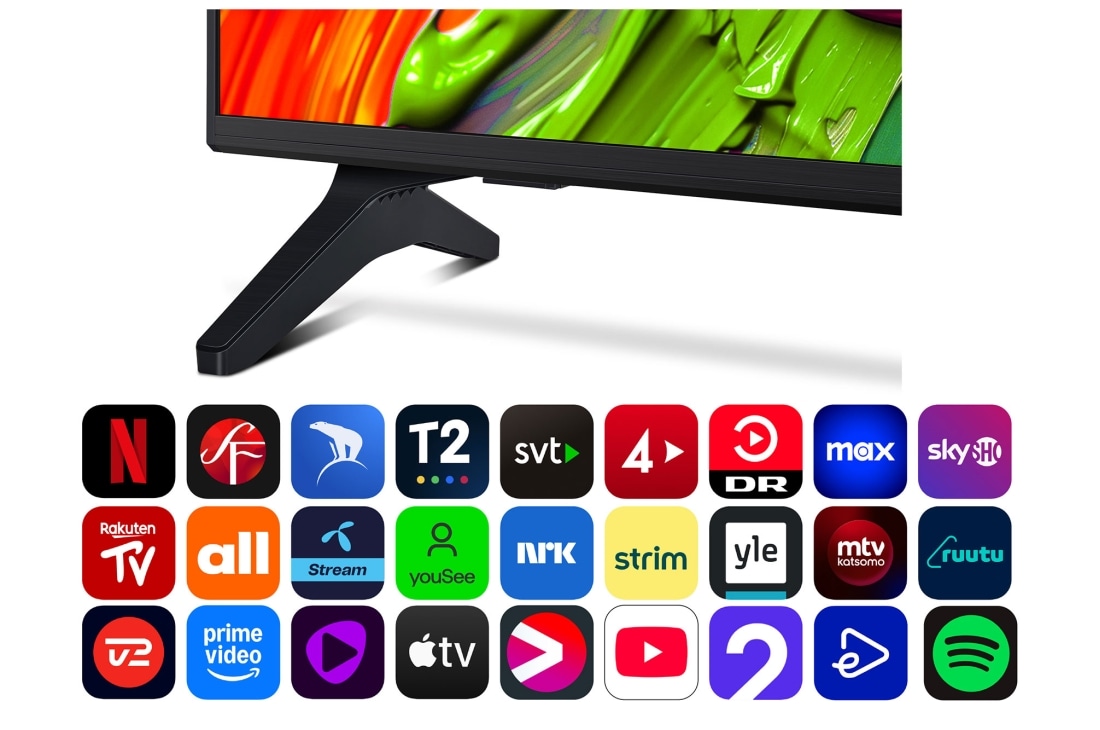 LG 50'' QNED AI QNED70 4K Smart TV 2025, 50-tommer LG QNED AI QNED70 4K Smart TV 2025, 50QNED70A6A, thumbnail 4