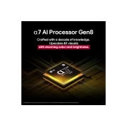 LG 50'' QNED AI QNED70 4K Smart TV 2025, 50-tommer LG QNED AI QNED70 4K Smart TV 2025, 50QNED70A6A, thumbnail 6