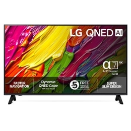 43-tommer LG QNED AI QNED70 4K Smart TV 20252