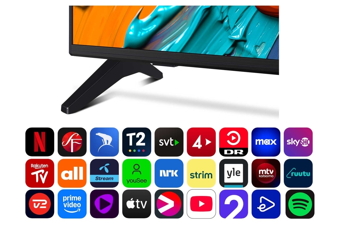 LG 43'' QNED AI QNED7E 4K Smart TV 2025, 43-tommer LG QNED AI QNED7E 4K Smart TV 2025, 43QNED7EA6B, thumbnail 4