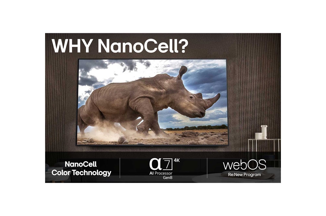 LG 55'' NanoCell AI NANO8E 4K Smart TV 2025, WHY NanoCell?, 55NANO8EA6A, thumbnail 9