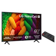 LG 55'' NanoCell AI NANO8E 4K Smart TV 2025, side view, 55NANO8EA6A, thumbnail 2