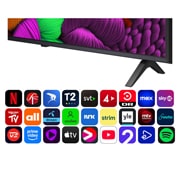 LG 43'' NanoCell AI NANO8E 4K Smart TV 2025, Dimensions & Weight, 43NANO8EA6A, thumbnail 4
