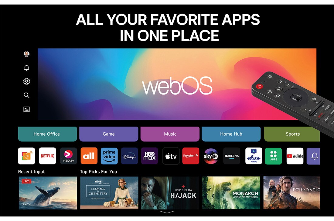 LG 86'' NanoCell AI NANO82 4K Smart TV 2025, detial view, 86NANO82A6B, thumbnail 5