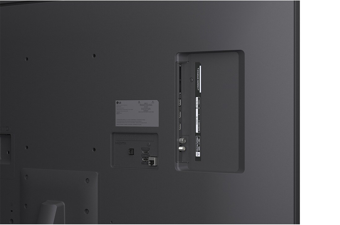 LG 86'' NanoCell AI NANO82 4K Smart TV 2025, back view, 86NANO82A6B, thumbnail 14
