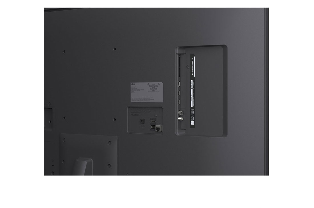 LG 43'' NanoCell AI NANO82 4K Smart TV 2025, back view, 43NANO82A6B, thumbnail 14