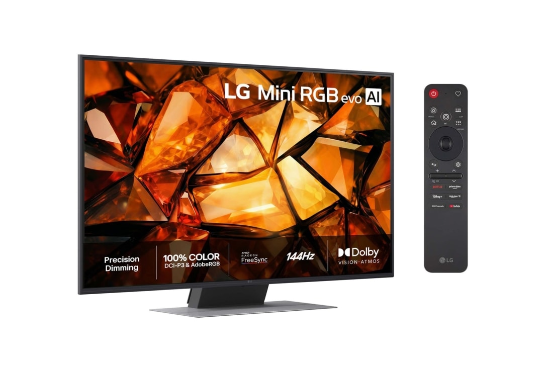 LG 55'' Mini RGB MRGB87 4K AI TV - 2026, 55MRGB87B6B, thumbnail 2