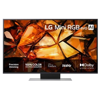 LG 55'' Mini RGB MRGB87 4K AI TV - 2026, 55MRGB87B6B, thumbnail 1