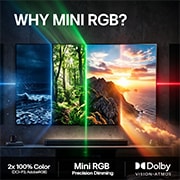 LG 65'' Mini RGB MRGB87 4K AI TV - 2026, why mini RGB, 65MRGB87B6B, thumbnail 8